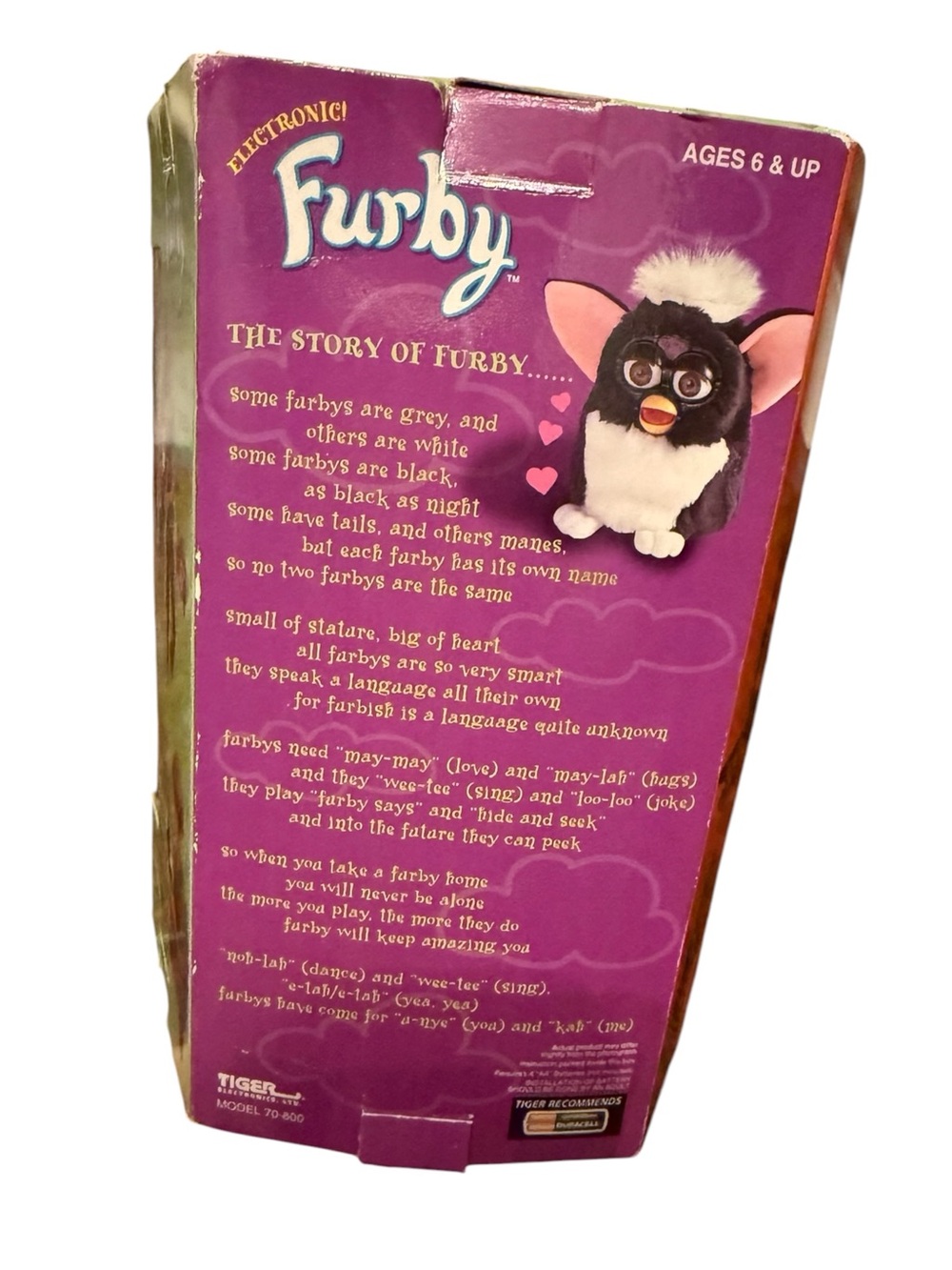 1998 Edition Original Electronic FURBY Model 70-800 - Vintage Toy - Picture 4 of 7